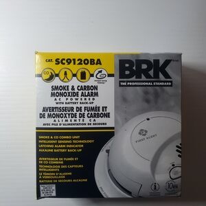 BRK Smoke & Carbon Monoxide Alarm